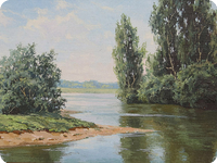Река Шерна, с.Филипповское